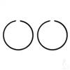 EZGO 2-cycle Piston Ring Set, PACK OF 2 +.25mm                      