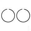 EZGO 2-cycle Piston Ring Set, PACK OF 2 +.50mm 
