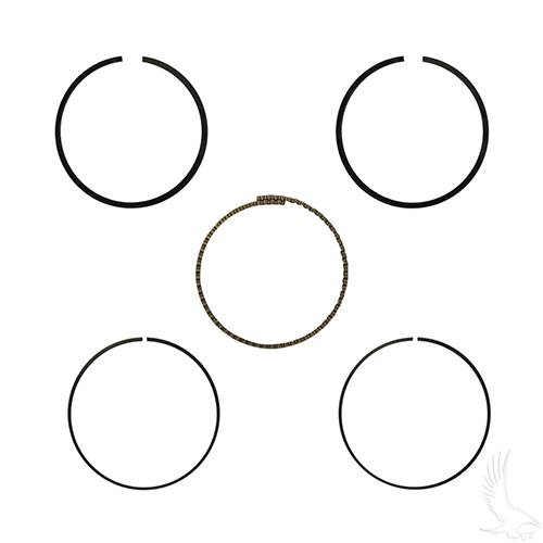 Club Car FE350 Piston Ring Set, +.50mm                                                      