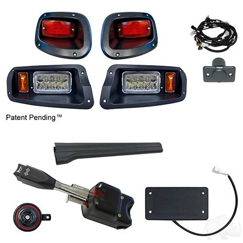 EZGO TXT 2014+ Street Legal Deluxe LED Light Kit