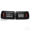 Club Car DS LED Adjustable Headlights with Bezels 1993+