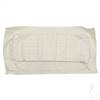 Club Car DS White Seat Bottom Cover 1982-2000.5