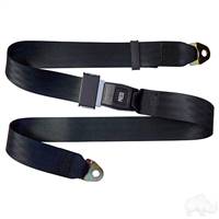 Black Seat Belt/Lap Belt, 72''