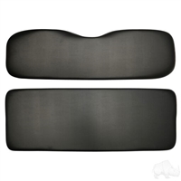 Rear Seat Kit Replacement Cushion Set, Universal Board, Black 
