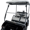 Club Car 2001+ 1/4'' Impact Modified  Clear Folding Windshield