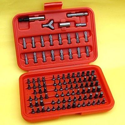 100 SCREWDRIVER Bits Set with TAMPER PROOF/SECURITY bits