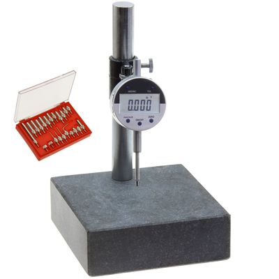Granite Check Surface Comparator and Electronic Digital Indicator Gauge