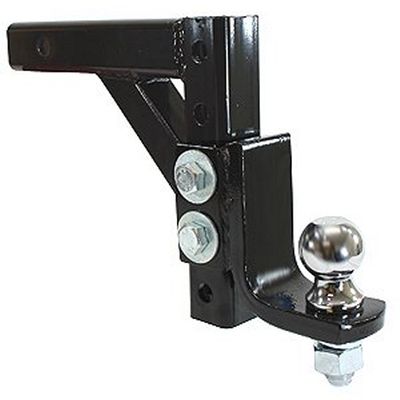 10" ADJUSTABLE TRAILER DROP BALL MOUNT HITCH TRUCK TOW