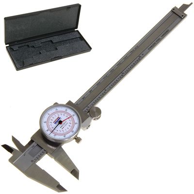 DUAL Reading Dial CALIPER METRIC Standard Inch mm NEW