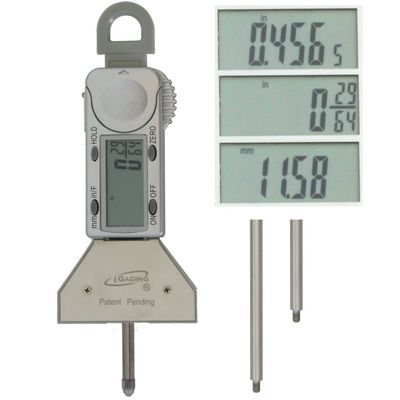 0-4" Electronic Digital DEPTH GAGE Gauge INDICATOR