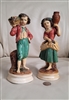 Borghese vintage boy and girl figures decor