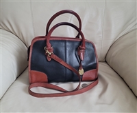 Elizabeth Claiborne leather sachel purse accessory