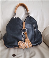Borse In Pelle black leather luxury women purse