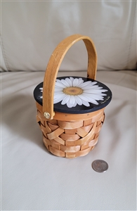 Harold Feinstein Daisy small woven basket