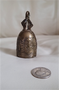 Antique handcrafted temple bell bonze brass decor