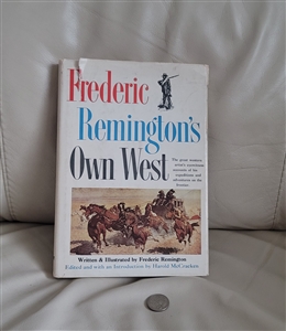 FrÃ©dÃ©ric Remington Frontier adventure book 1960