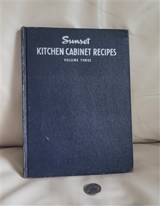 Kitchen Cabinet Recipes book 1946 Sunset magazine