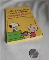 preowned 1982 1st ed charlie brown softcover book with snoopy illustration
