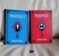 Persepolis memoir in comic 2 books by Marjane Satrapi