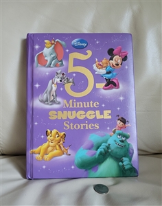 Disney Press 2013 5 Minute Snuggle Stories book