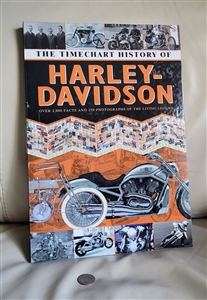 The Time Chart History of Harley Davidson  book