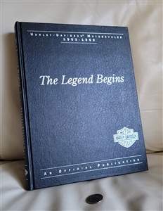 Harley Davidson 1993 The Legend Begins book