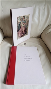 preowned vintage Time-Life The World of Michelangelo book with slipcase