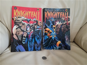 Batman Knightfall Part One and two DC comics 1993