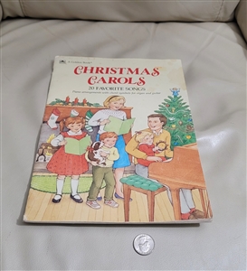 Christmas Carol's A Golden Book 1990 book vintage collectible gifts and great reads
