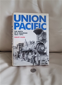 preowned vintage union pacific birth of a railroad book