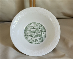 Homer Laughlin Pastoral pattern cereal bowl