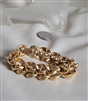 Monet gold tone chainlinks bracelet jewelry
