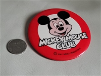 Mickey Mouse Club Members pin brooch Walt Disney