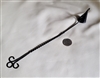 Twisted black wire candle snuffer