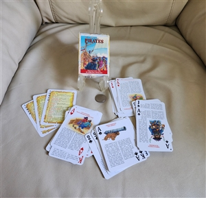 Pirates images playing cards deck USA Carta Maudi