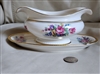 Castleton Bouquet USA gravy boat table setting vintage 1970 elegant kitchen accessories formal and daily use