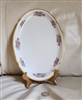 Castleton Bouquet 13 in oval floral porcelain plate in amazing floral design gift for home and kitchen accessories for any occasion