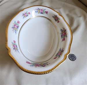 Castleton Bouquet porcelain oval vegetable bowl table setting for any occasion