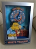 Homer Simpson Moe's Tavern wall or standing clock