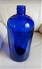 Cobalt blue glass bottle Maryland Glass Company