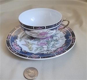 Yamasen gold collection teacup and saucer set