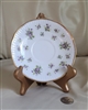 Royal Minster purple floral bouquets saucer