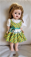Ideal doll 16 in tall needs TLC or for parts