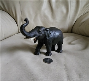 Schleich 2016 retired gray Indian elephant toy dec