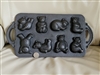 The Cook's Bazaar cast iron Bears baking pan