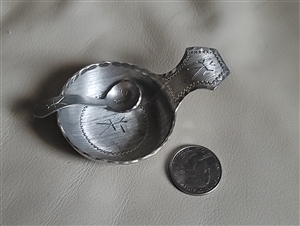 Swedish pewter Saami by Jokkmokks bowl collectible metalware art home decor