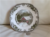 The Family Village Johnson Brothers soup bowl