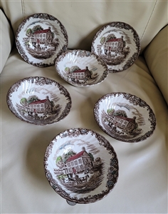 Heritage Hall Johnson Brothers six cereal bowls