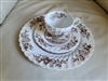 Tulip Time Johnson Brothers teacup and plates
