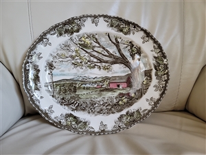 Johnson Brothers Harvest Time oval serving plate